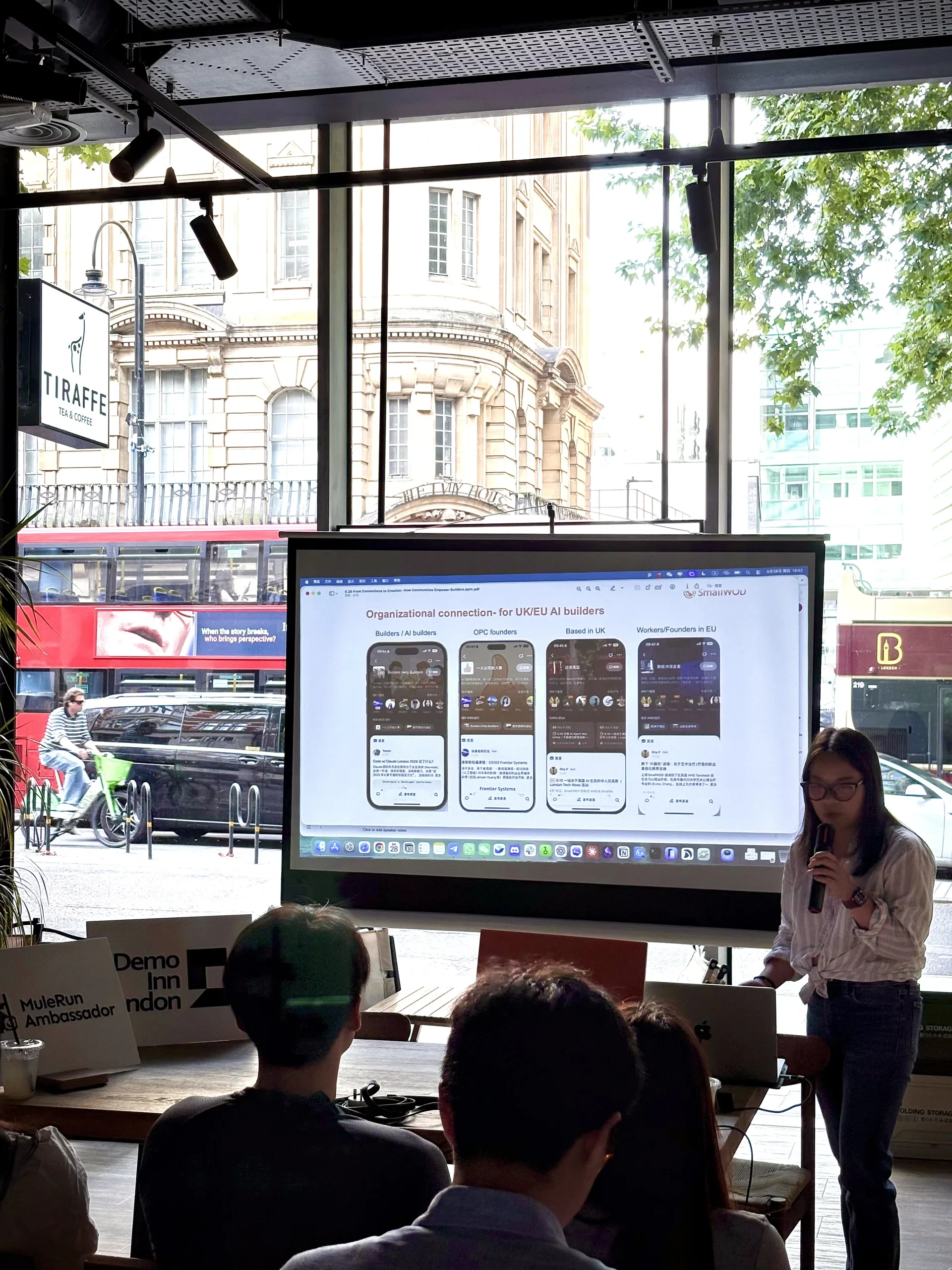 SmallWOD 伦敦 AI Agent Workshop 共创现场